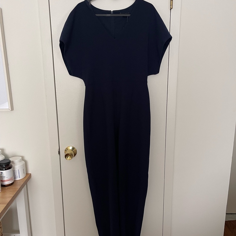 Club Monaco Navy Jumpsuit